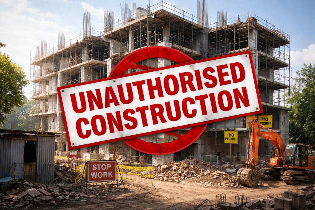 Unauthorised Construction