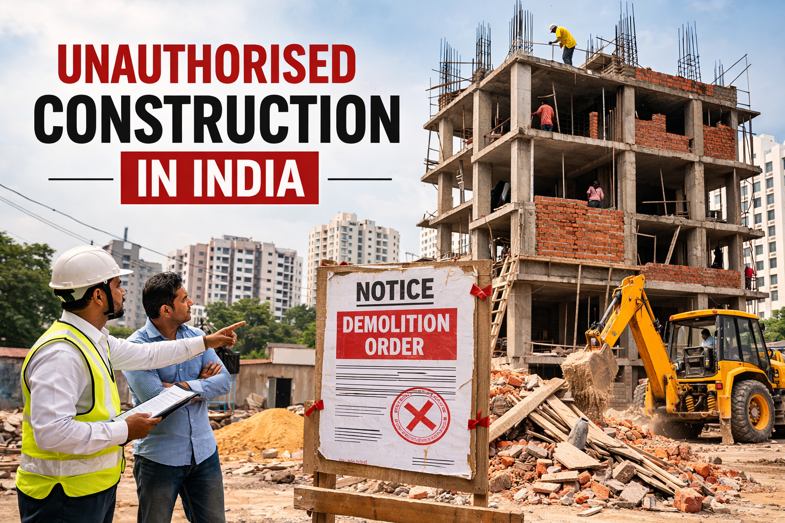 Unauthorised Construction in india