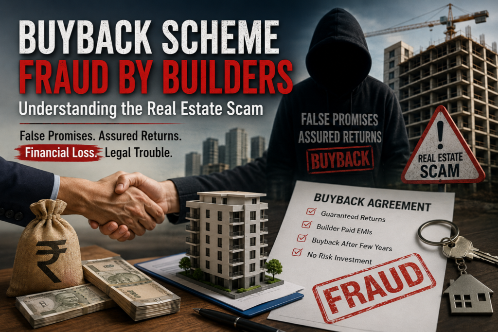 Buyback Scheme Fraud by Builders